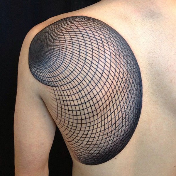 Photo:  geometric tattoo 007